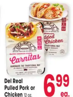 Jewel-Osco Del Real Pulled Pork or Chicken Chicken offer