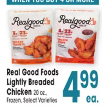 Jewel-Osco Real Good Foods Lightly Breaded Chicken offer