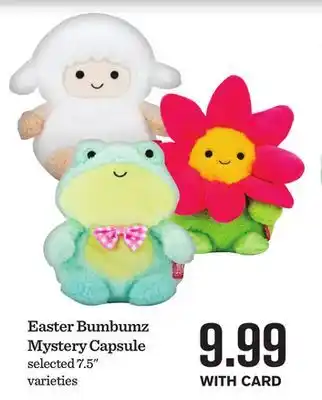 Mariano's Easter Bumbumz Mystery Capsule offer