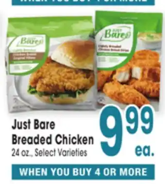 Jewel-Osco Just Bare Breaded Chicken offer