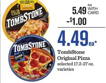 Mariano's TombStone Original Pizza offer