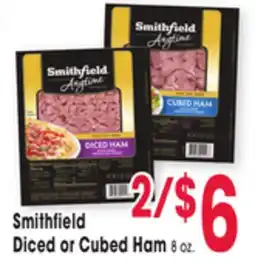 Jewel-Osco Smithfield Diced or Cubed Ham offer