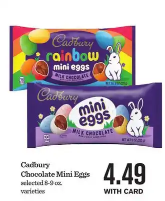 Mariano's Cadbury Chocolate Mini Eggs offer