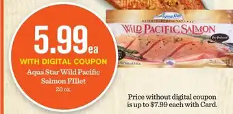 Mariano's Aqua Star Wild Pacific Salmon FIllet offer