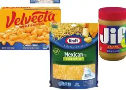 Mariano's Kraft Shredded Cheese, Velveeta Shells & Cheese or Jif Peanut Butter offer