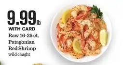 Mariano's Raw 16-25 ct. Patagonian Red Shrimp offer