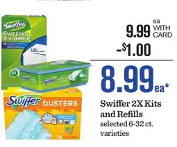 Mariano's Swiffer 2X Kits and Refills offer