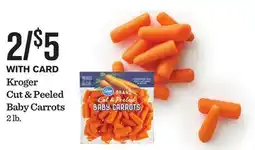 Mariano's Kroger Cut & Peeled Baby Carrots offer