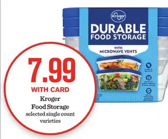 Mariano's Kroger Food Storage offer