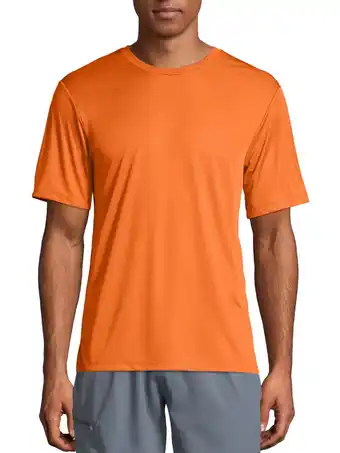 Walmart Hanes Sport Men's and Big Men's Short Sleeve Cool Dri Performance Tee (40+ UPF), Up to Size 3XL offer