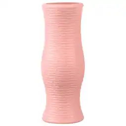 Walmart YOLOKE Skinny Modern Minimalism Pink Plastic Vase offer