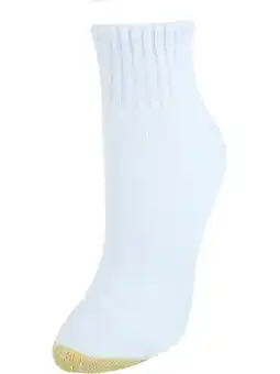 Walmart Gold Toe Aqua FX Quarter Socks (3 Pair) (Women) offer