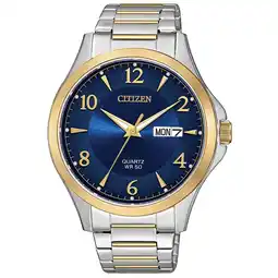 Walmart Citizen Quartz Midnight Blue Dial Men's Watch BF2005-54L offer