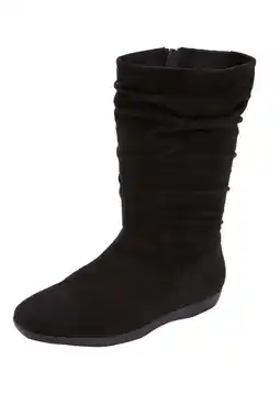 Walmart Comfortview Aneela Wide Calf Slouch Boot Mid Calf Women's Winter Shoes (Wide Widths Available) offer