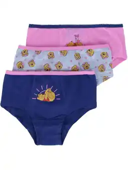 Walmart Textiel Trade Toddler Girl's Winnie The Pooh Assorted Briefs (3 Pack) offer