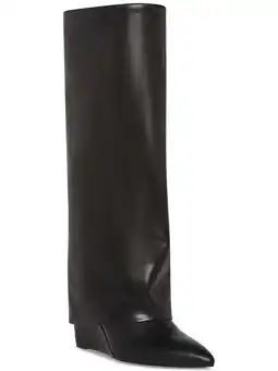 Walmart Madden Girl Womens Evander Faux Leather Cuffed Knee-High Boots offer