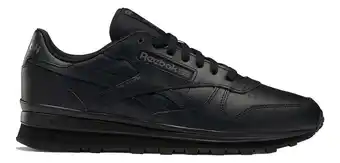 Walmart Reebok Adult Mens Classic Leather Clip Lifestyle Sneakers offer