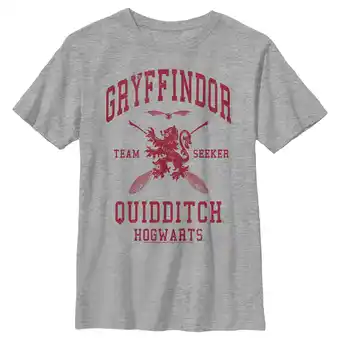 Walmart Boy's Harry Potter Gryffindor Quidditch Team Seeker Graphic Tee Athletic Heather X Large offer