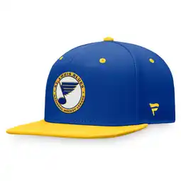 Walmart Men's Fanatics Navy St. Louis Blues Authentic Pro Training Camp Snapback Hat offer