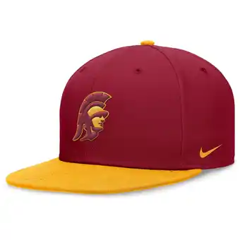 Walmart Men's Nike Crimson/Gold USC Trojans Performance Fitted Hat offer