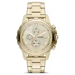 Walmart Fossil Men's Dean Stainless Steel Chronograph Watch (Style: FS4867) offer