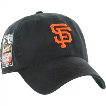 Walmart Men's '47 Black San Francisco Giants Sure Shot Classic Franchise Fitted Hat offer