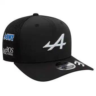 Walmart Men's New Era Esteban Ocon Black Alpine Team Driver 9FIFTY Trucker Adjustable Hat offer