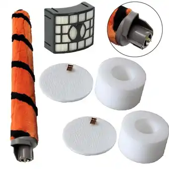 Walmart Filter Soft Brushroll Kit For Shark Uv700 Zu700C Zu701 Vacuum Cleaner 1395Fc831 offer