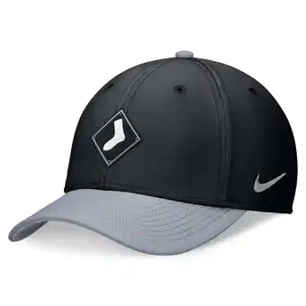 Walmart Men's Nike Black/Gray Chicago White Sox 2024 City Connect Swoosh Flex Hat offer