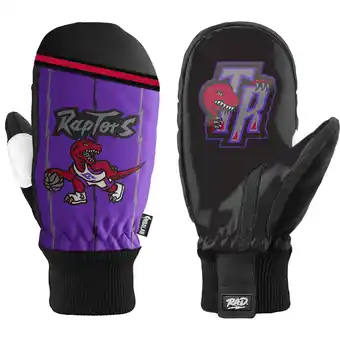 Walmart Toronto Raptors Classic Snow Mittens offer