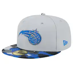 Walmart Men's New Era Gray Orlando Magic Active Color Camo Visor 59FIFTY Fitted Hat offer