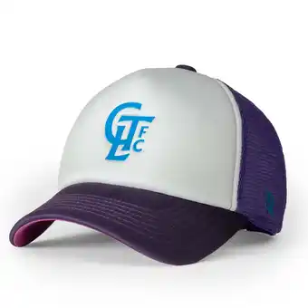 Walmart Men's 704 Shop Purple/White Charlotte FC Foam Trucker Snapback Adjustable Hat offer