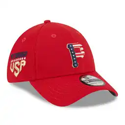 Walmart Men's New Era Red Pittsburgh Pirates 2023 Fourth of July 39THIRTY Flex Fit Hat offer