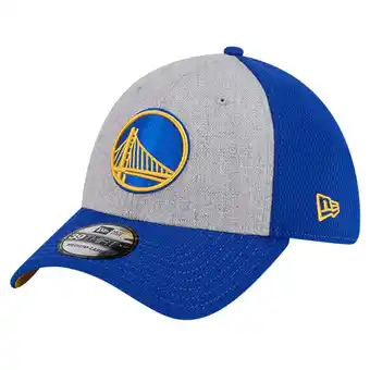 Walmart Men's New Era Heather Gray/Royal Golden State Warriors Two-Tone 39THIRTY Flex Hat offer