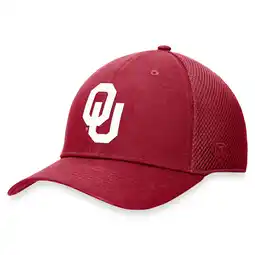 Walmart Men's Top of the World Crimson Oklahoma Sooners Spacer Flex Hat offer