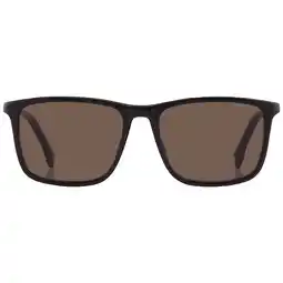 Walmart Hugo Boss Polarized Bronze Square Men's Sunglasses BOSS 1434/S 0807/SP 56 offer