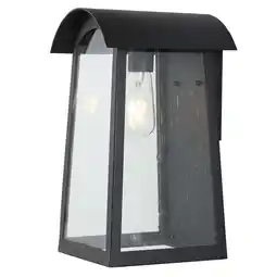 Walmart SAFAVIEH Adalai Edison Tungsten Black Wall Sconce with Shade offer