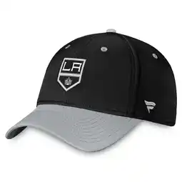 Walmart Men's Fanatics Black/Silver Los Angeles Kings Authentic Pro Rink Two-Tone Flex Hat offer