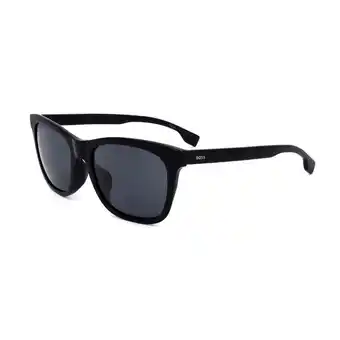 Walmart Hugo Boss Grey Square Men's Sunglasses BOSS 1555/O/F/S 0807/IR 56 offer