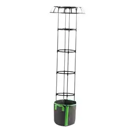 Walmart jicheng Garden Trellis Black Metal Plant Trellis for Climbing Plants Cucumbers Roses 165x50cm offer