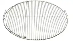 Walmart EasySpin Grill Cooking Grate, 2-Zone Stainless Steel Hinged Replacement - 22” Inches by SnS Grills offer