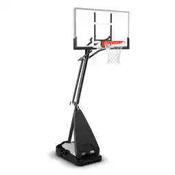 Walmart Spalding Ultimate Hybrid 60 In. Acrylic Portable Basketball Hoop System offer