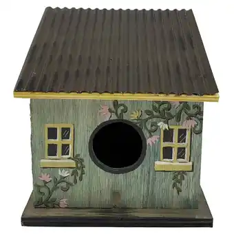 Walmart Outdoor Decorative 6 Potting Shed Bird House offer