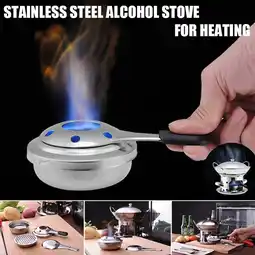 Walmart Clearance Hcnuuo Mini Portable Stainless Mini Stove Burner Paste Oven Kitchen，Dining & Bar offer