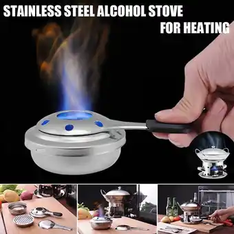 Walmart Clearance Hcnuuo Mini Portable Stainless Mini Stove Burner Paste Oven Kitchen，Dining & Bar offer