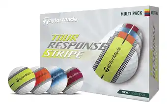 Walmart TaylorMade Tour Response Stripe Golf Balls, Multi-Color offer