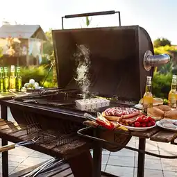 Walmart WANYR Grill Smoker Box BBQ Case BBQ Smoker Box Smoked BBQ BBQ,Kitchen Essentials offer