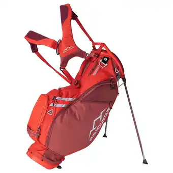 Walmart Sun Mountain 4.5LS 14 Way Stand Golf Bag - 240071 - Port/Rush Red offer