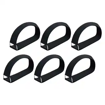 Walmart Luwecf 6pcs Adjustable Pedal Straps for Ellipse Leg Exerciser Machine, Feet Pedal Strap offer