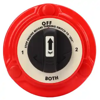 Walmart DC632V Dual Battery Selector Switch 300A 4 Position Power Cut Off On for Marine Boat RV offer